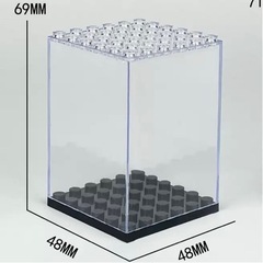 LEGO用 ディスプレイ ケース BOX ミニフィグ コレクション 互換　3個セットの画像