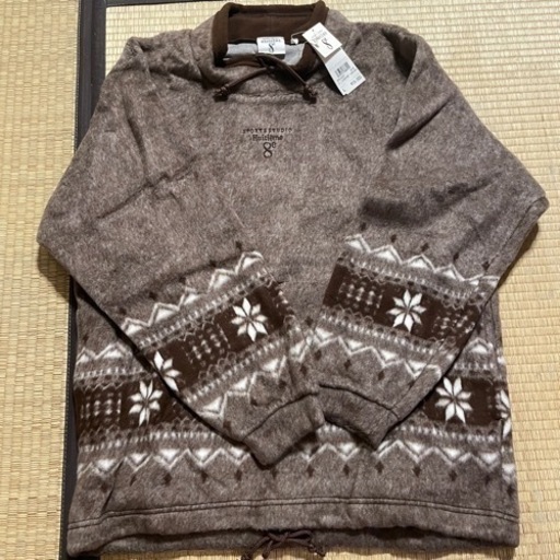 ★huitieme 8e★ウィッテム 8e アウター ノルディック柄 茶系