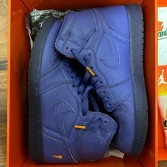 aj1エアジョーダン1ゲータレードコラボの画像