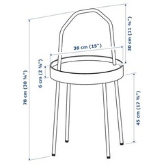 家具 サイドテーブルの画像
