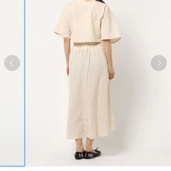 8,679円 【fifth】バックシャンリネンセットアップ/セットアップでも単品でも使えます★の画像