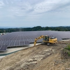 オーガアタッチメント 工事 スクリュー スパイラル 太陽光 工事 杭 工事の画像