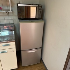 電子レンジ、冷蔵庫