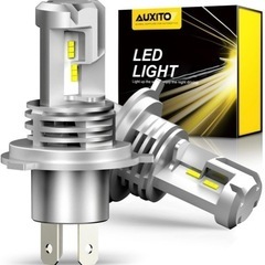 AUXITO H4 Hi/Lo LEDヘッドライト 車用 新基準...