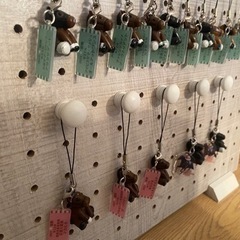 競走馬　　キーホルダー15体の画像