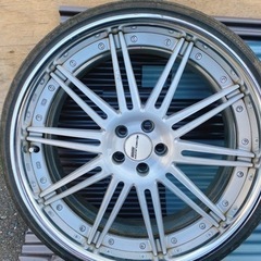 SSR エグゼキューター20インチ　PCD100 アルミホイールの画像