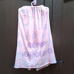 巻きタオル、ビーチタオルの画像