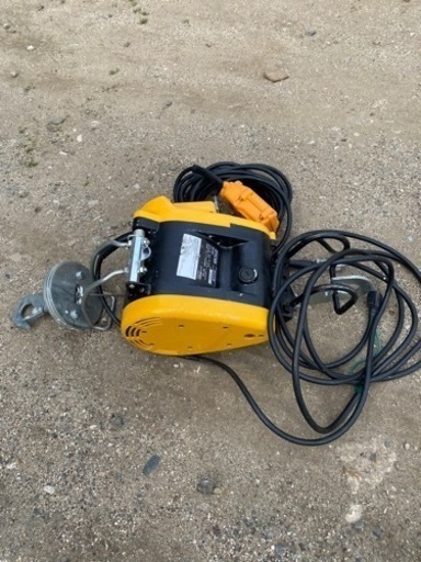 RYOBI ウインチ （60kg吊揚時）