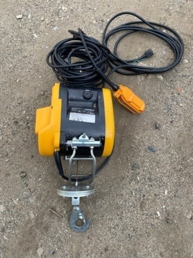 RYOBI ウインチ （60kg吊揚時）