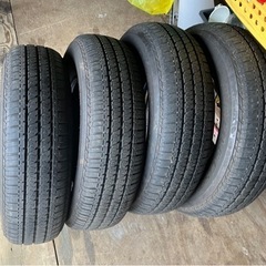 【中古】BRIDGESTONE サマータイヤ 195/80R15 の画像