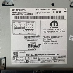 車のパーツ カーオーディオの画像