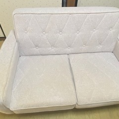 家具 ソファ 2人掛けソファの画像