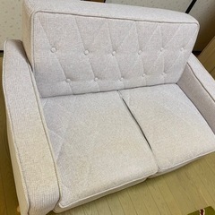 家具 ソファ 2人掛けソファの画像