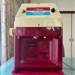 かき氷機　業務用　swan FM-500