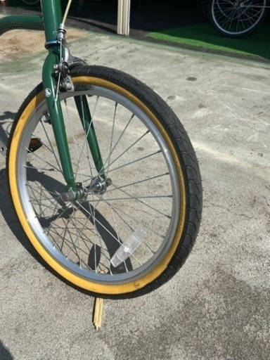 No.40.20インチ 本体 ミニベロ ロード 小径車 7段変速 a.n.design works CR207整備済み中古美品