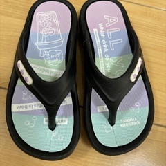 ビーチサンダル 女の子 15cm 15.5cm 16cm ほぼ未使用の画像