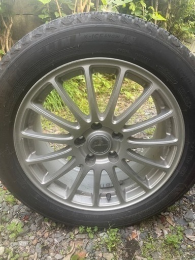 本日限定値下げ！アルミホイール17インチ、スタッドレスタイヤ付き