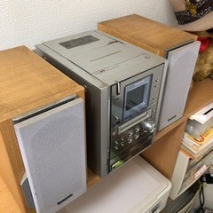 家電 オーディオ コンポの画像