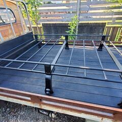 ルーフ キャリア ルーフラック 軽バン ワゴンルーフ 車中泊ソロキャンプ