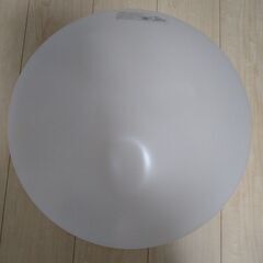 丸形（直径53cm）ランプカバーと蛍光灯の画像