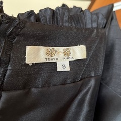 パーティードレス 黒 9ARの画像