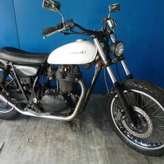 KAWASAKI 250TR 白  自賠責保険加入で乗れます 半...