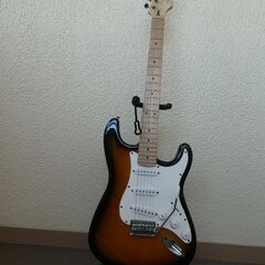 値下げ！「Fender」にデカール変更、メイプル指板のストラトタ...