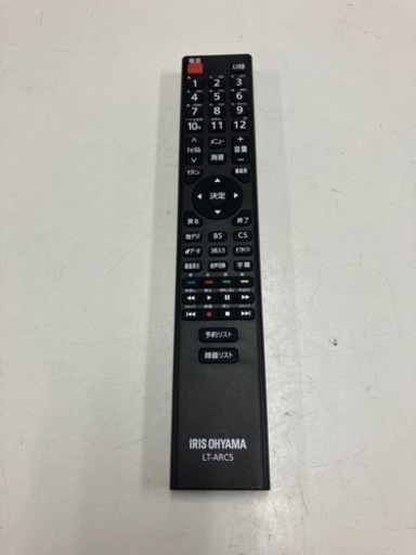 取引場所 南観音 K2406-426 アイリスオーヤマ 40インチ液晶テレビ 2019年製 40FB-10P リモコン、専用スタンド付