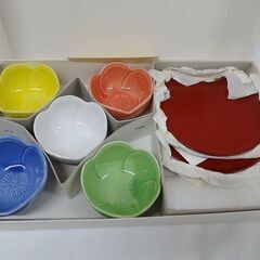 【恵庭】☆未使用品☆いわさき 食器のいわさき 小鉢 5客揃い P...