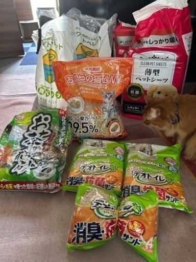 猫砂ペットシーツ