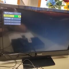 32インチ液晶テレビとハイビジョンレコーダーのセットの画像