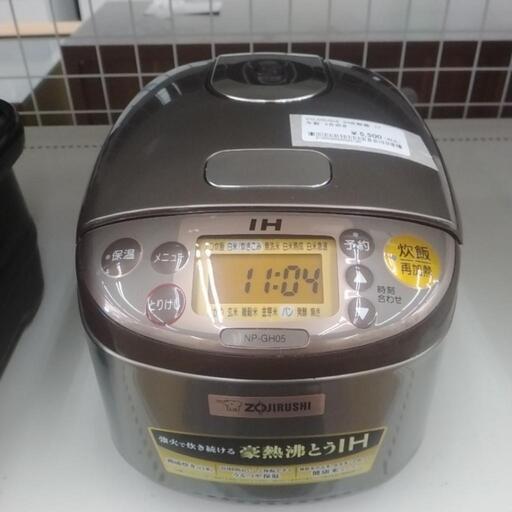 ZOJIRUSHI IH炊飯器 17年製3合炊き              TJ5602