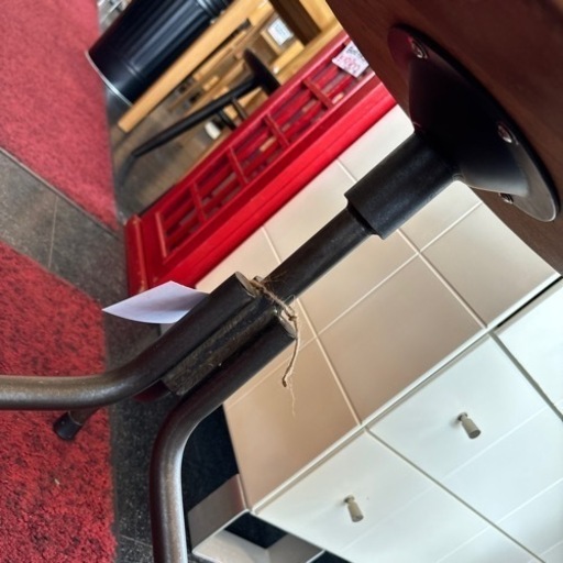 アイアン×ウッド スツール アイアン ウッド フラワースタンド