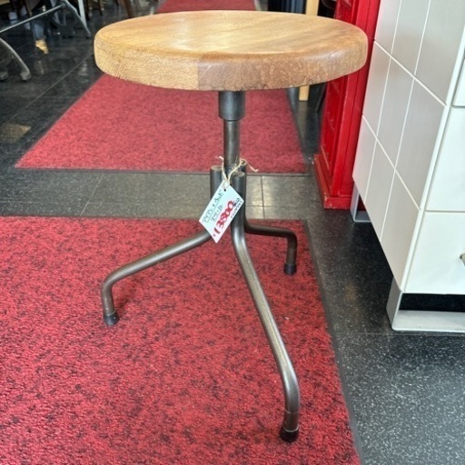 アイアン×ウッド スツール アイアン ウッド フラワースタンド ナチュラル シンプル おしゃれ インテリア