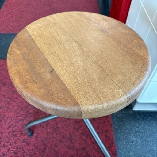 アイアン×ウッド スツール アイアン ウッド フラワースタンド