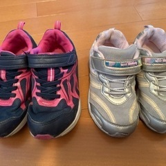 女の子スニーカー19、20センチ