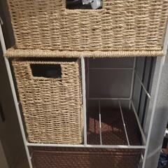 (決まりました!多数ありがとうございます🙇‍♂️)衣類入れ