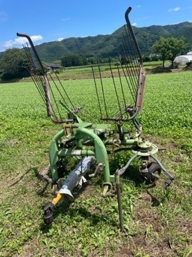 スター ジャイロレーキ MGH2512 トラクター 2連 テッダ 取付 集草 反転 拡散 牧草 畜産 作業機