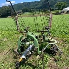 スター ジャイロレーキ MGH2512 トラクター 2連 テッダ 取付 集草 反転