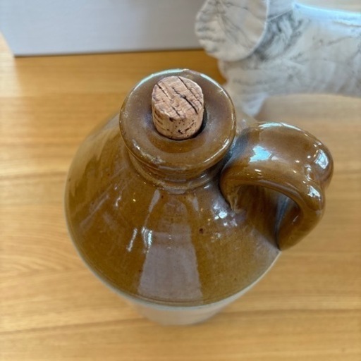 【モデルルーム展示品】 Pottery Bottle ボトル イギリスアンティーク 陶器 おしゃれ インテリア モデルルーム展示品】 Pottery Bottle ボトル イギリスアンティーク