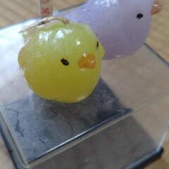 ハンドメイド　小鳥　キャンドル　ろうそく