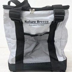 【中古品】ネイチャーブリーズ キャスター付クーラーカート 保冷バ...