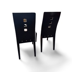家具 オフィス用家具 椅子 2脚の画像
