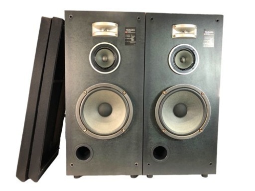 Technics SB-2070 Linear PhaseSpeaker System テクニクス リニア ペアスピーカー オーディオ機器 音響機器 ユニット RL 音出し◯ 当時物