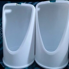 トイレ掃除のブラシ入れ２個セットの画像