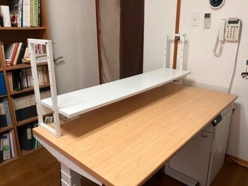 家具 オフィス用家具 机上棚