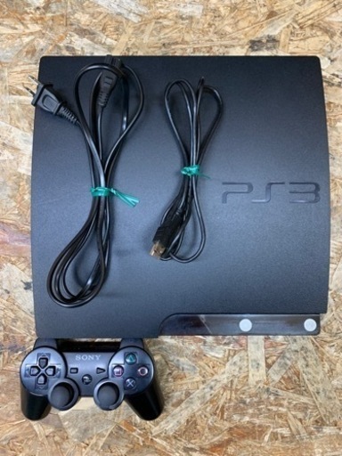 a(6418) PS3 黒 CECH-2100A 本体 コントローラー 電源ケーブル プレステ PlayStation 動作確認済み 初期化済み