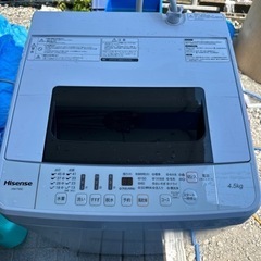 家電 生活家電 洗濯機ハイセンス　20年の画像