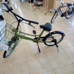 ★ジモティ割あり★  自転車 ２0インチ 緑 クリーニング済み ...
