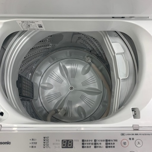 【軽トラ無料貸し出し】【Panasonic】【5.0kg洗濯機】【トレファク所沢店】